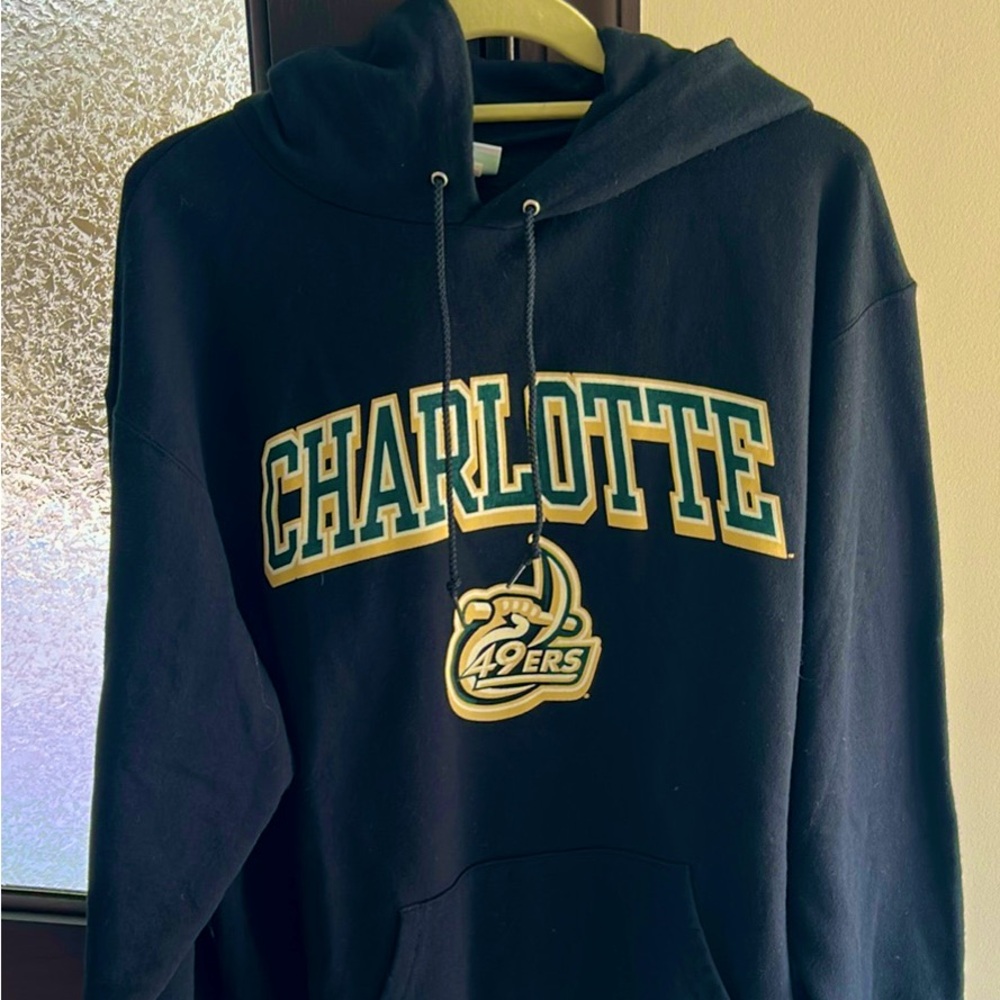 Champion Black Eco Fleece Sweatshirt
